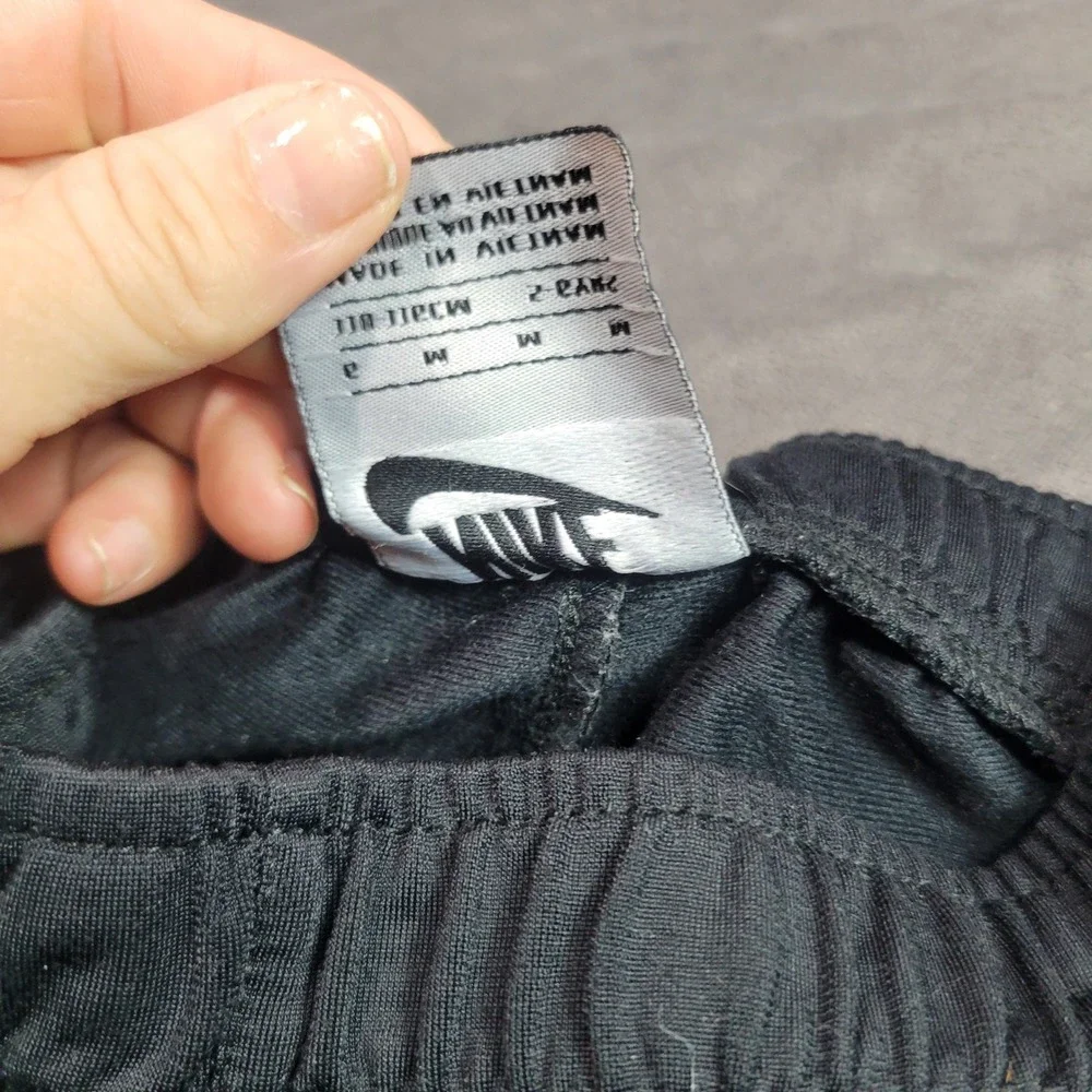Nike Boys Black Athletic Jogger Pants‎ Size 5-6 Years 110-116cm E130-023